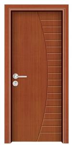 China AB-GM8077 PVC MDF interior door factory