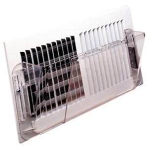 China Magnet Air Conditioner Air Deflector , Wall Mounted Adjustable Air Deflector 10'' X 16'' factory