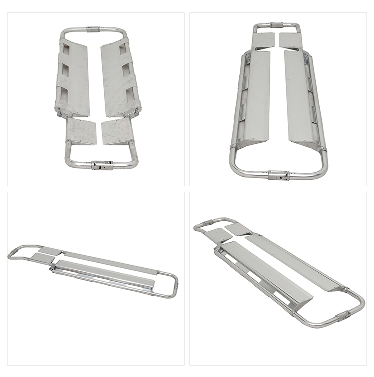 Customized Logo Metal Scoop Stretcher from Manual Power Source