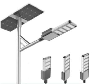 China 250w Solar Powered Led Street Lights Design 5 Heads Road Light Parking 66x22x9cm factory