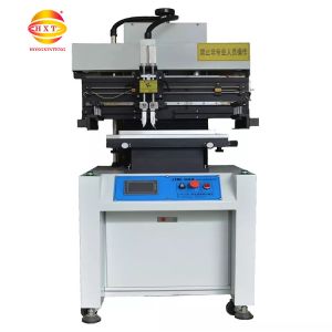 China Semi automatic Solder Paste Printer Machine HXT-500 PCB Printer SMT Line Equipment on sale