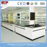 Commercial Heat Resistant Chemistry Lab Table High Strength PP Hinge
