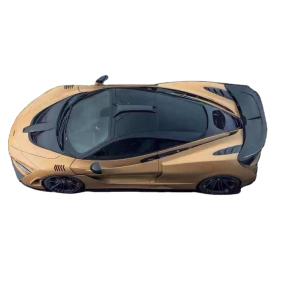 China Car Roof Air Scoop for Mclaren 720S N Style Carbon Fiber Roof Air Scoop Vent for Mclaren 720S Coupe 765LT Roof Vent factory