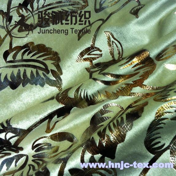 100% polyester pad-roll dyed shimmer Italian velvet fabric for curtain with