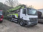 Zoomlion 47m Concrete Pump Truck Installed With Mercedes-Benz Chassis Price