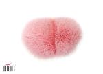 Professional Heart Shape Small Retractable Kabuki Brush Makeup Facial Cosmetics