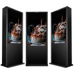 Floor Standing Outdoor Information Kiosk / Led Digital Signage 55 Inch
