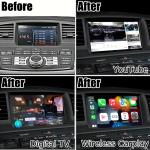 Infiniti M35 M45 Nissan Fuga HD multi finger touch screen upgrade carplay