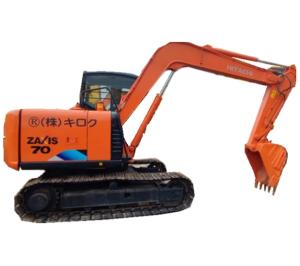 China Used Hydraulic Crawler Excavator 7 Ton Mini Hitachi ZX70 factory
