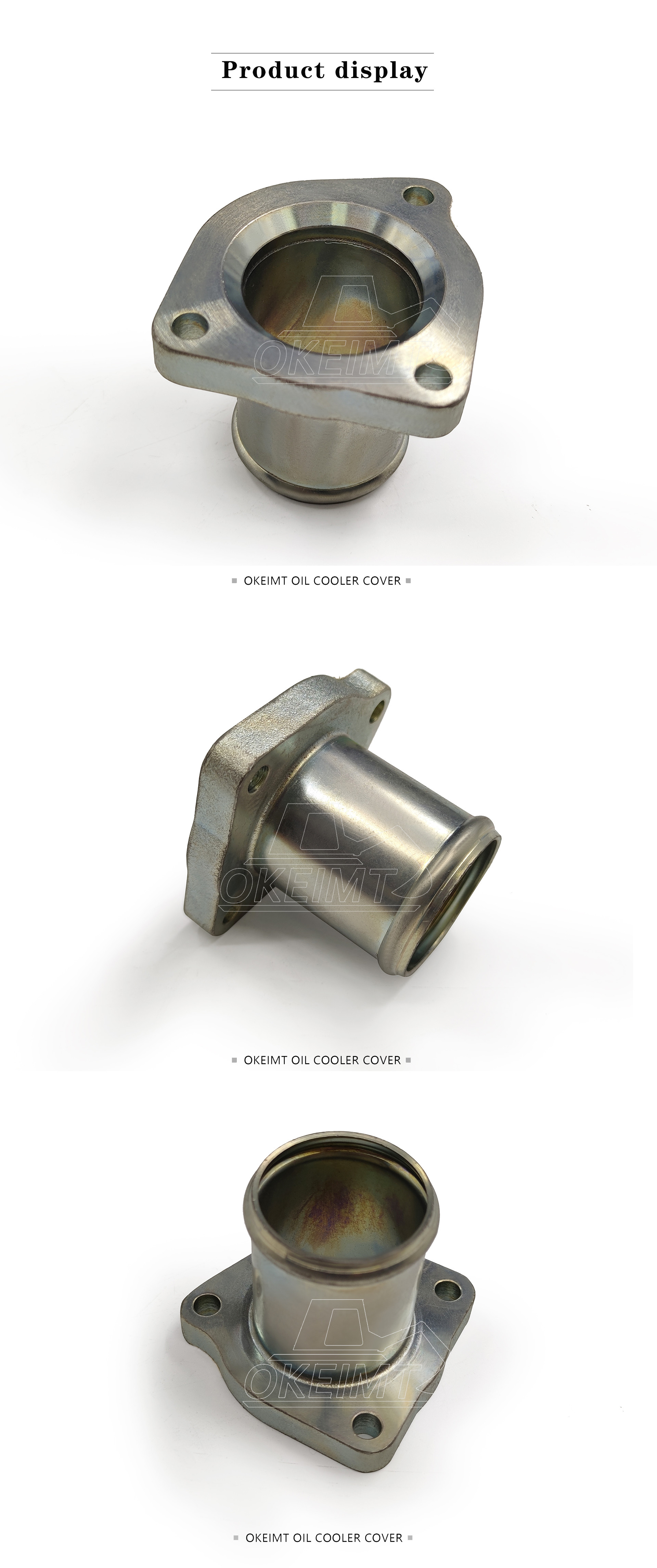 Cummins Engine Parts Water Outlet Connection Tube 3943300 6D107