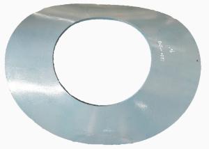 China Q245R DN1000 * DN500 * 10mm-B Hole Reinforcement Rings 90° Saddle Shaped factory