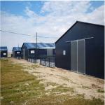 Wind Resistant Prefab Farm Buildings Steel Structure Farm House Metal Building