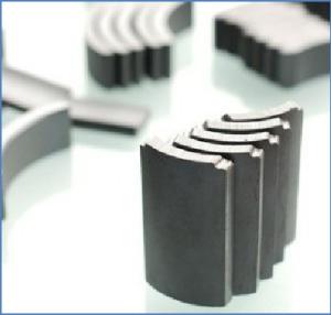 China Gray Ferrite Motor Magnets Permanent Magnets DC Motor Magnet IATF 16949 factory