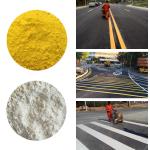 Thermoplastic Hot Melt Traffic Road Marking Paint , Reflective Pavement Paint