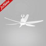 Color Temperature 3000k 66-inch LED Ceiling Fan with Dimmable Light and White