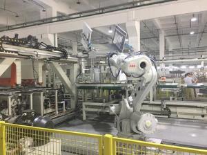 China Electronic Robotic Packaging Machinery , Robot Packer 12 Months Warranty factory