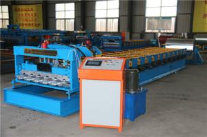 China XH1067 Color Coated Roof Sheet Glazed Tile Roll Forming Machine for Sale factory
