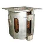 Cast Iron 4T Industrial Melting Furnace Energy Saving Aluminum Shell Furnace