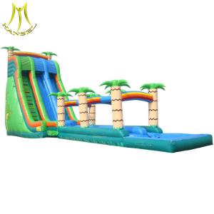 China Hansel PVC material inflatables and used amusement park water slide for sale factory