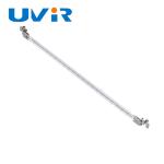 2600C Quartz Infrared Lamps , transparent Quartz Tube Heating Element