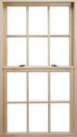 French Fence Tempered 1.6mm Aluminum Top Hung Window