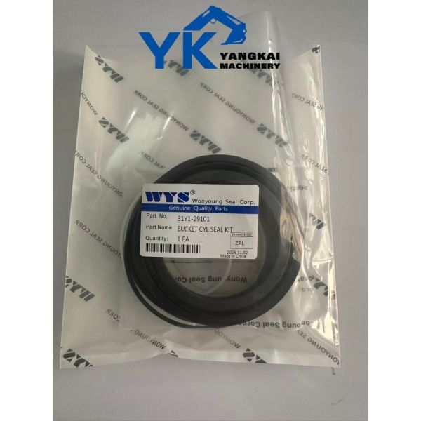 Machinery spare parts BUCKET CYL SEAL KIT Hyundai R210LC-9 31Y1-29101