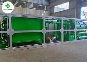 China Fuel Oil From Waste Tyre Pyrolysis Plant Advanced Pyrolysis Machine factory