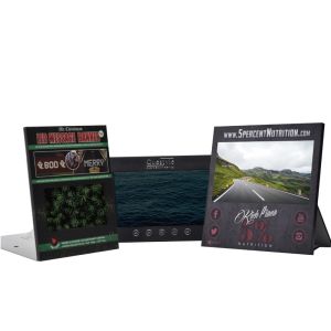 China 10 inch HD IPS POP video display plug and play LCD video players for point of purchase video display in retails on sale