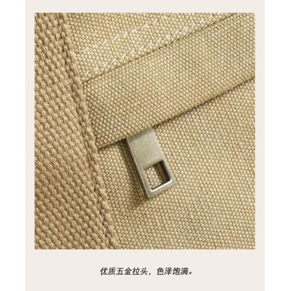 Fashion Women Canvas Shopping Bag Ladies Casual Shoulder Handbag Reusable Large Capacity Eco-Friendly Tote Bag