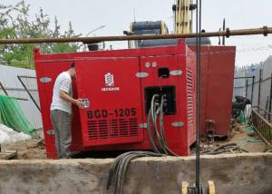 China Tophead Percussion 24Mpa Guided Auger Boring Machine factory