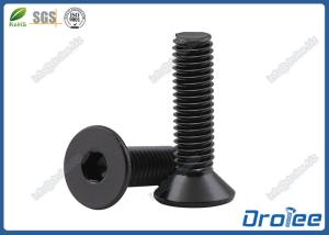 China A2/A4/304/316 Stainless Steel Black Oxide Flat Head Socket Cap Screw factory