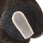 Hot Sale RAW Virgin Hair Topper Human Fish Net Women Topper Human Hair Toupee