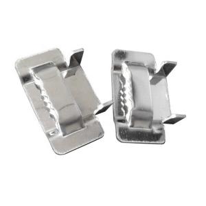 China SS202 High Strength Banding Strap Clips 0.4mm 1.5mm factory