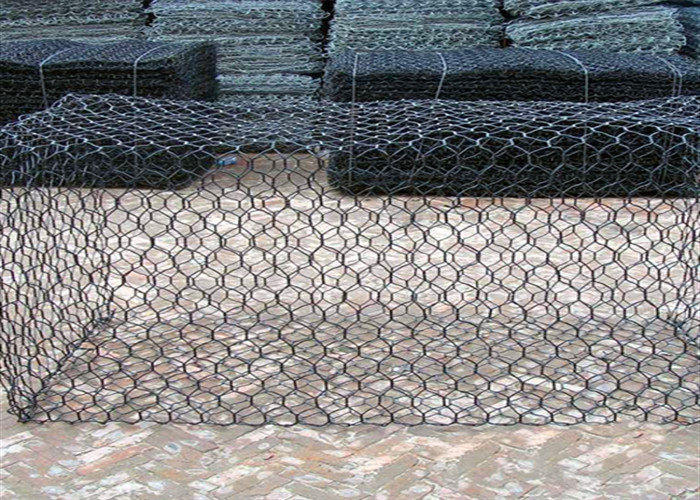 Welding Plastic Film Width 2.5m Gabion Basket Mesh