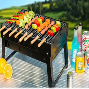 China High Quality Easy carry portable garden Tabletop charcoal bbq grill for 3 people factory