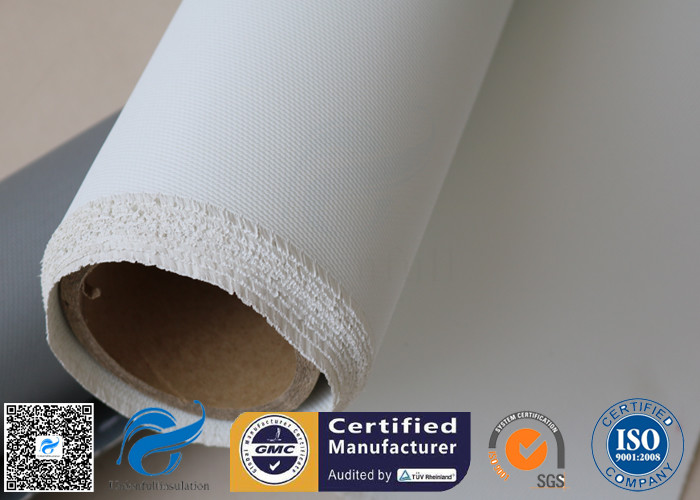 E-glass Polyurethane Silicone Coated Glass Cloth Heat Resistant Double Sides