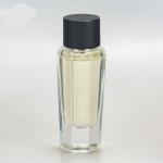 high-grade glass glass perfume bottle with wooden magnet cap and pump spray