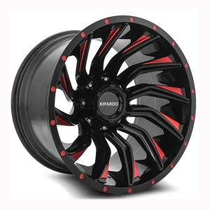 China JWL VIA 20X12 Brushed OEM 4x4 OffRoad Wheel Rims factory
