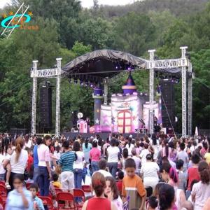 China Square Aluminum Roof Truss System 400*400mm For Concert factory