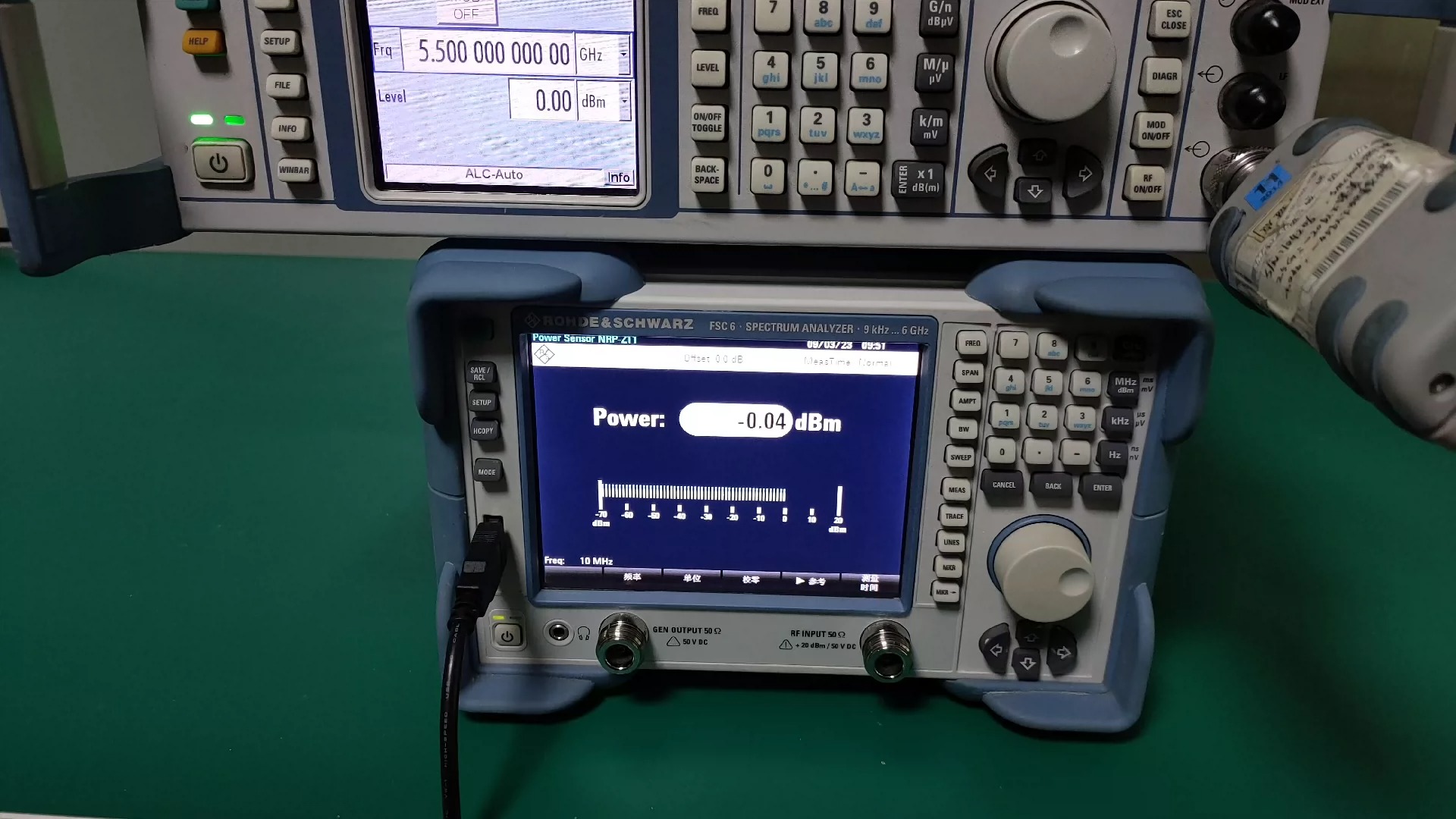 China Used Rohde &amp; Schwarz FSC6 Compact Spectrum Analyzer 6 GHz factory