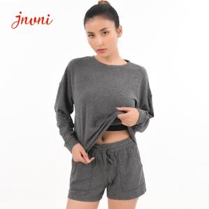 China Loose Shorts Womens Loungewear Set Casual Home Wear For Ladies factory