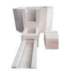 Fused Cast AZS Zirconium Corundum for Glass Melting Furnace White CrO Content %
