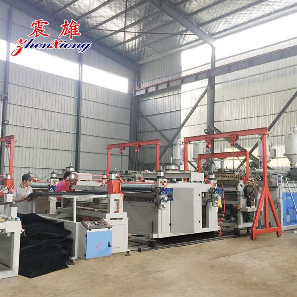 China High Automation 1m/Min Plastic Sheet Extrusion Line Plastic Plastic Sheet Extrusion Machine factory