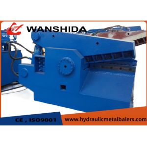 China Experience Scrap Metal Processing with Waanshida Alligator Metal Shear factory