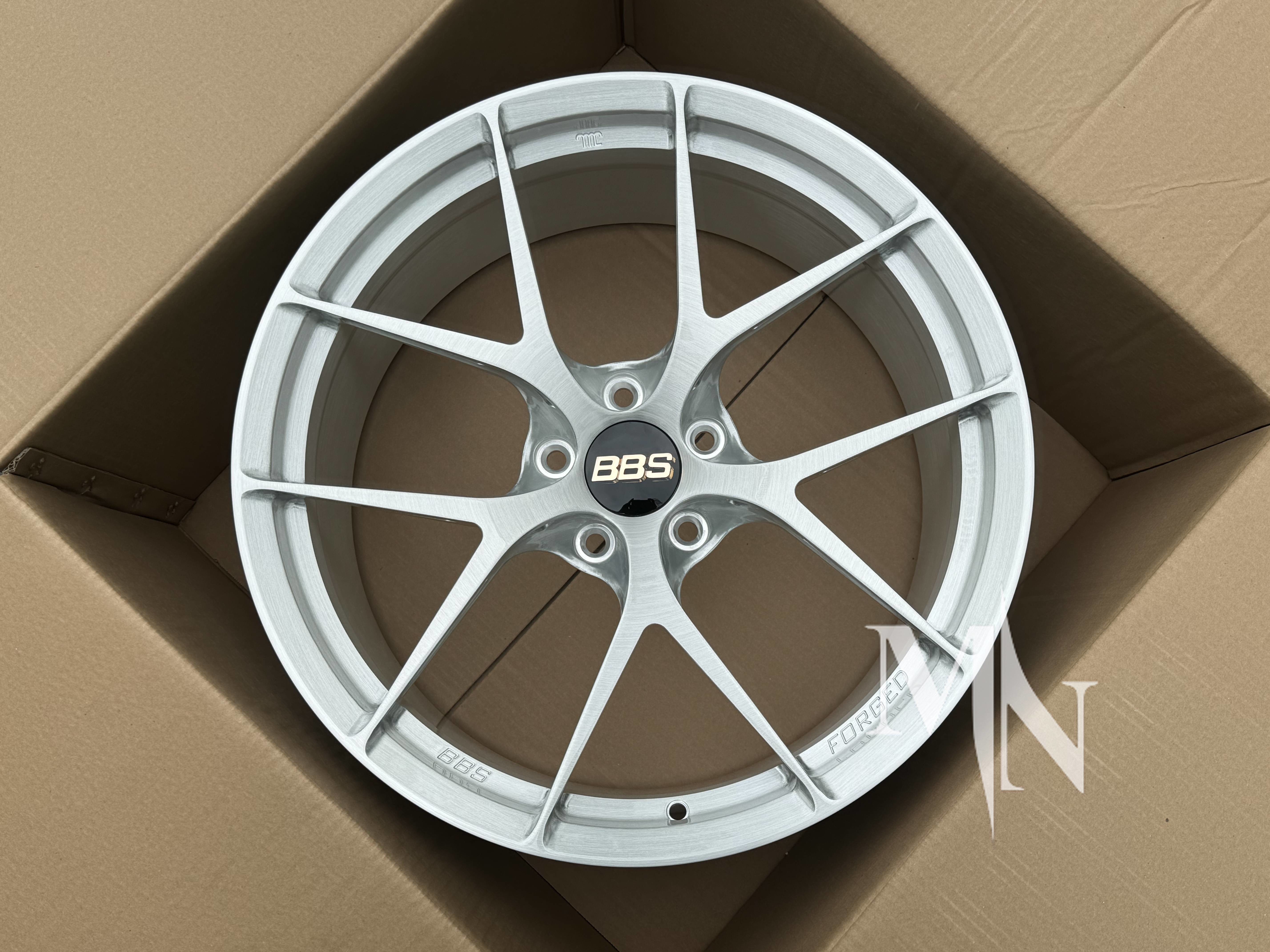 BBS FI R Wheels In Brushed Silver For Sale GT3 M2 Custom Forged Rims Available