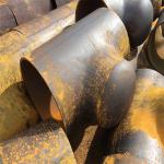ST35.8 24 Inch Carbon Steel Butt Weld Pipe Fittings Tee A234 WPB