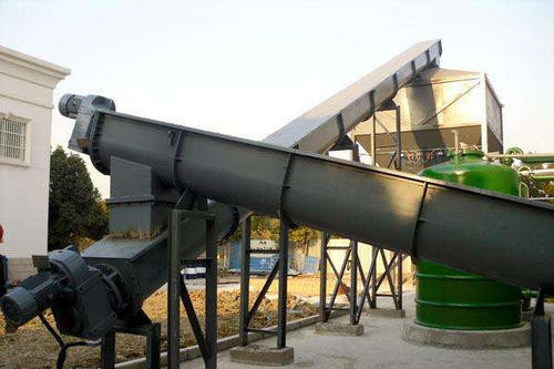 Carbon Steel Sludge Screw Belt Conveyor 300mm Discharge Screw Conveyor