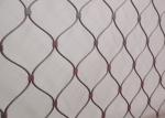 Knotted Tensile Rhombus Flexible Stainless Steel Cable Mesh 7*7 7*19