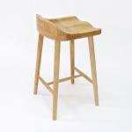 Solid Wood Bar Chair for Home Bar and Home Furniture in Nordic Style Mail
