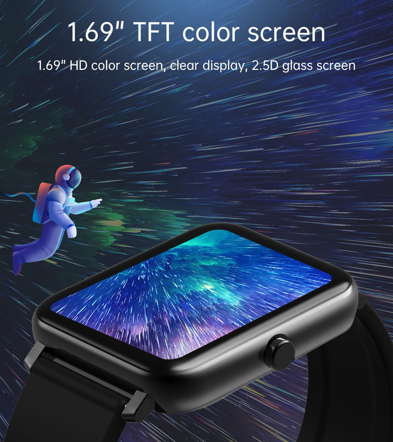 SpO2ECG Smartwatch Wristband 3D Accelerometer Bluetooth Low Energy
